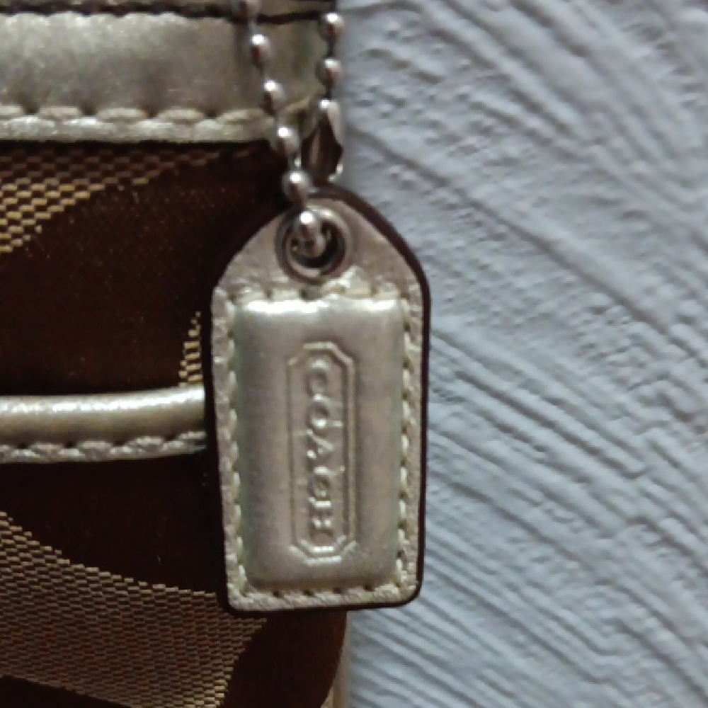 Coach Tan and Brown Crossbody Bag - Picture 5 of 7